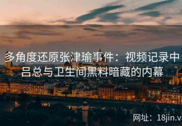 多角度还原张津瑜事件：视频记录中吕总与卫生间黑料暗藏的内幕